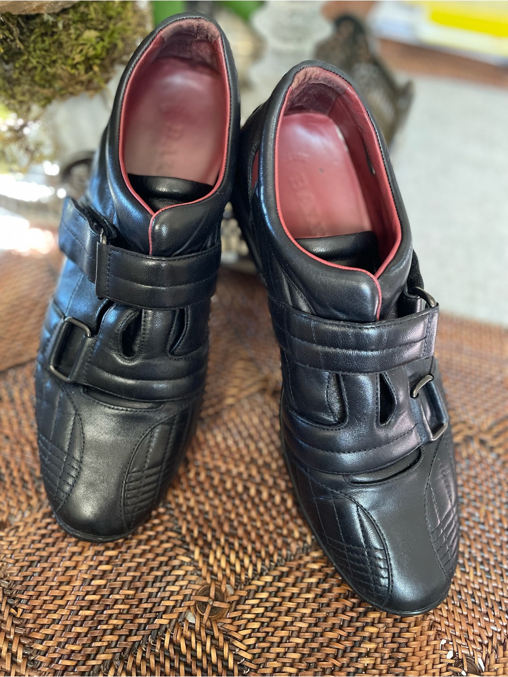 Women’s Bally Black Leather Sneakers 8